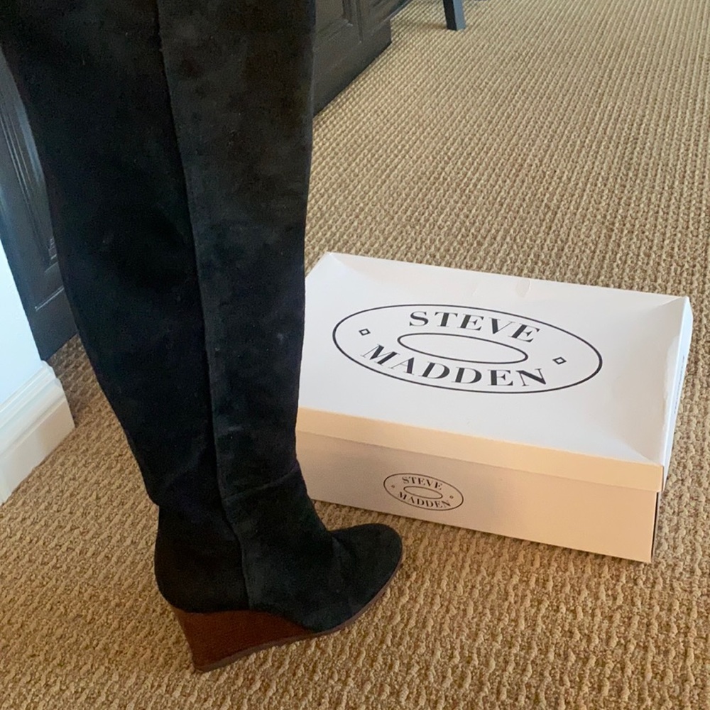 Steve Madden super high thigh boots